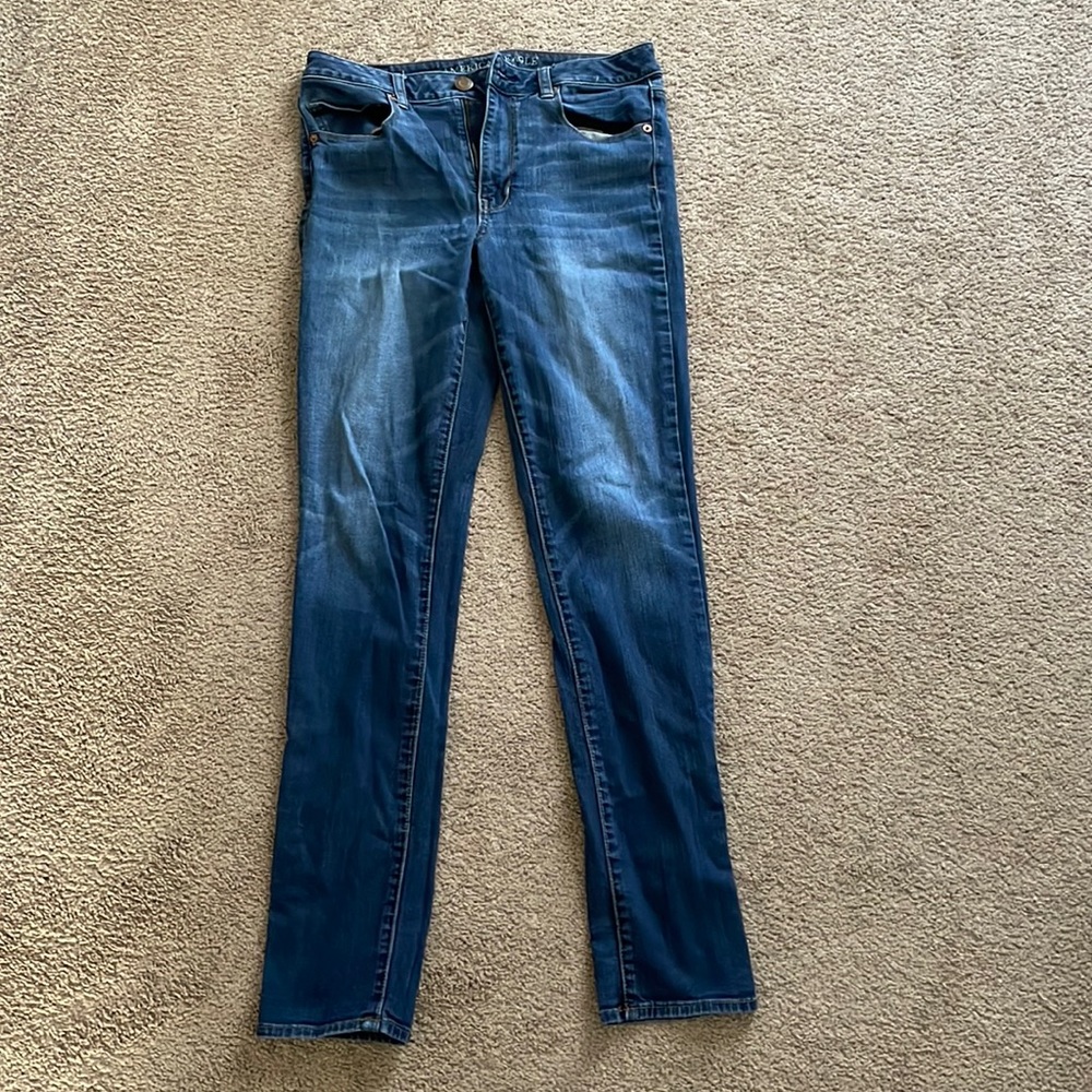 American Eagle X-Long Hi-Rise Skinny Jeans